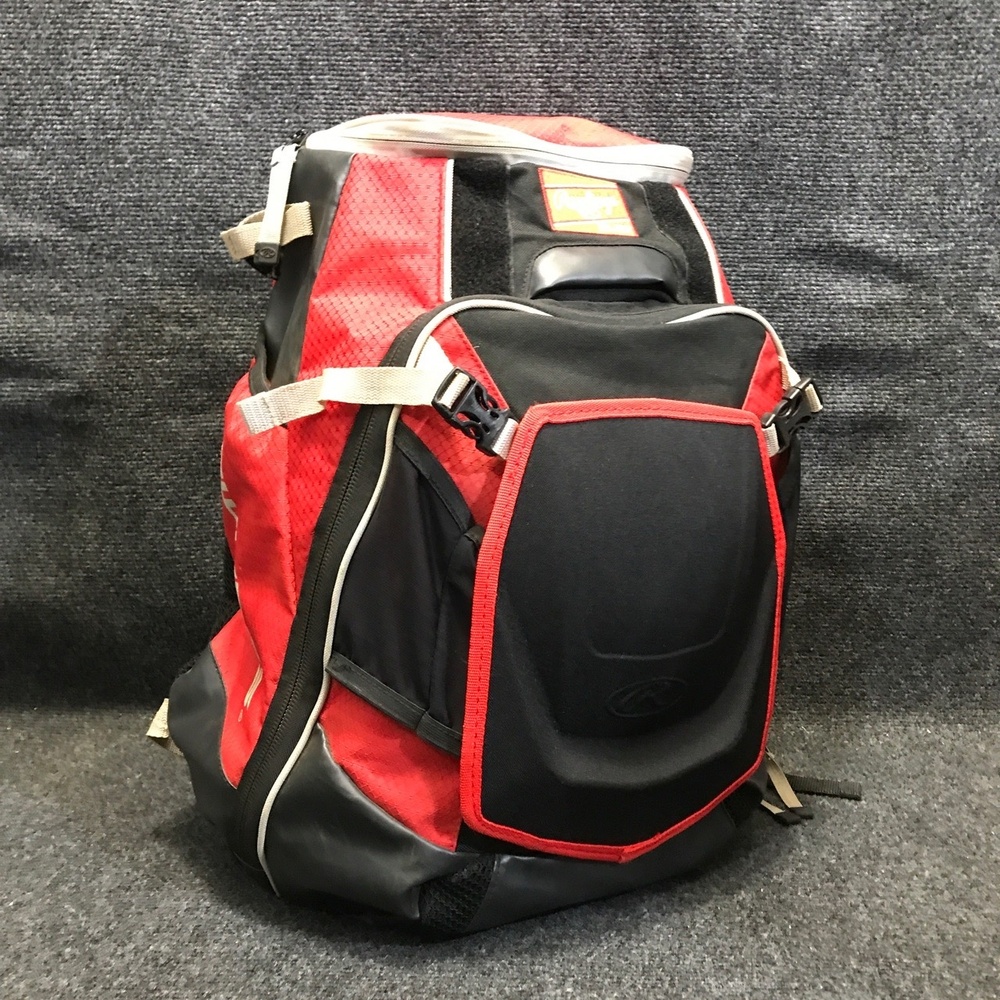 Rawlings‎ BBBR25 Dual Batpack Baseball / Softball Gear Bag Backpack Travel Bag